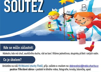 Soutěž - pošlete pozdrav Tříkrálové sbírce