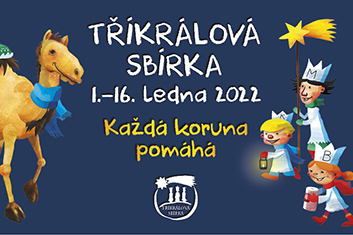 Tříkrálová sbírka 2022 připravena