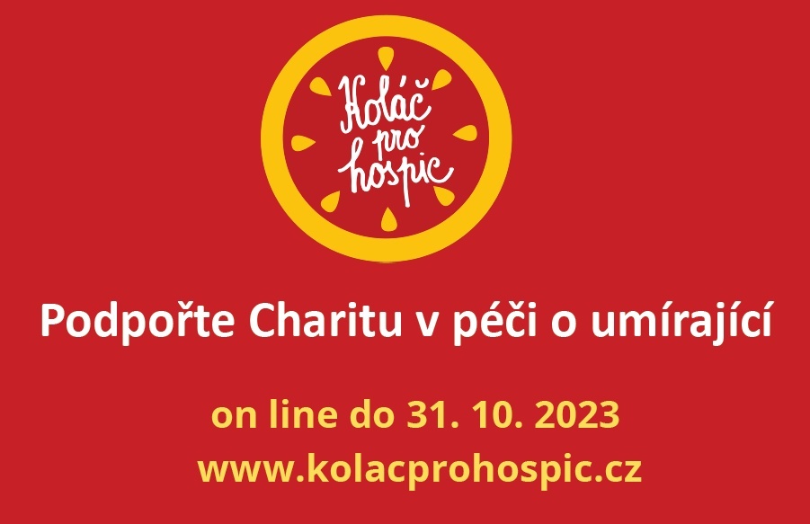 Podpořte Charitu v péči o umírající do 31. 10. 2023