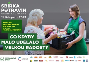Podzimní Sbírka potravin doplní zásoby  
