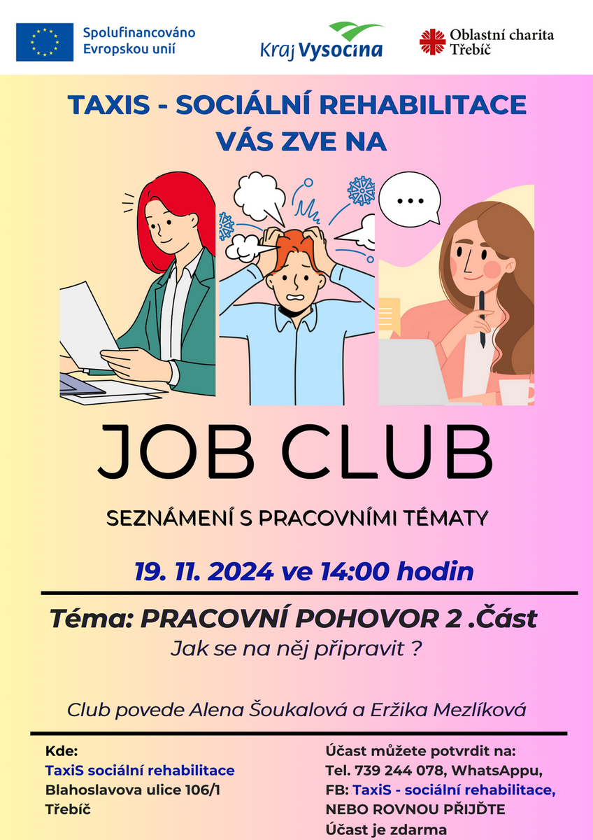 Pozvánka na 4. Job Club