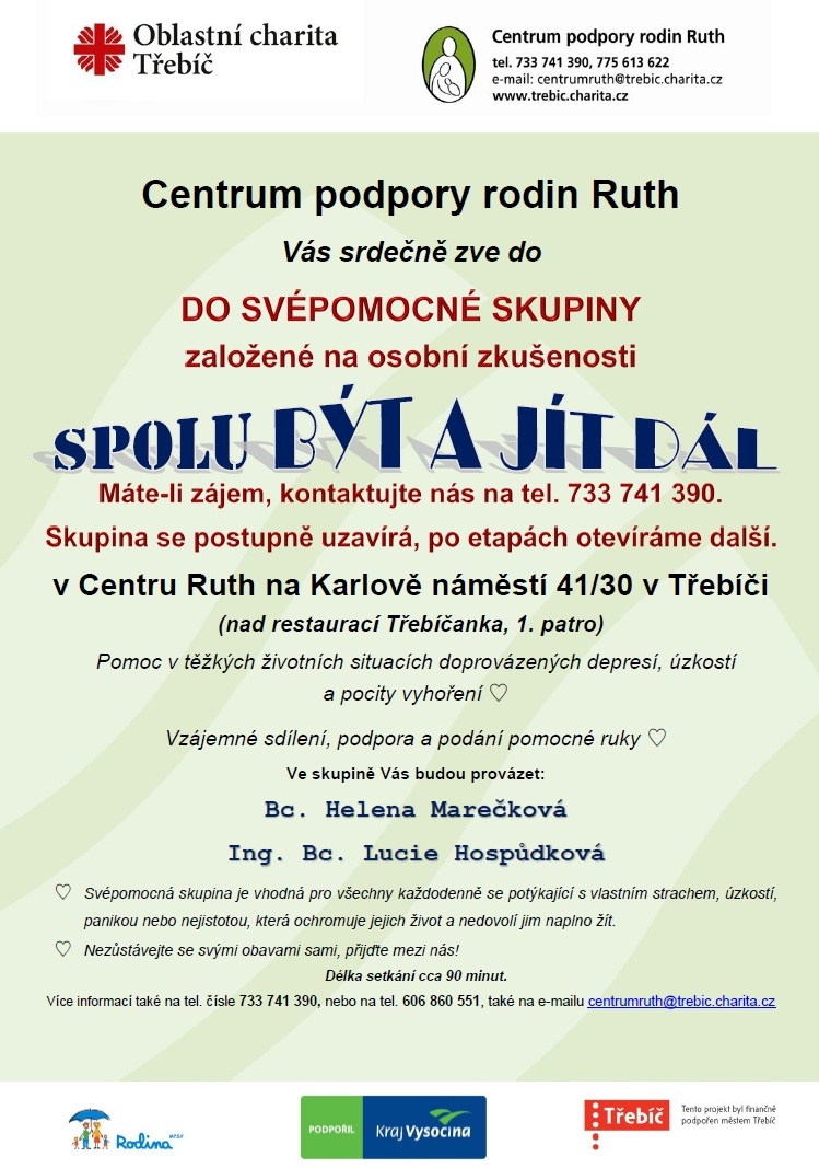 Plakátek-Svépomocná skupina - Centrum Ruth 3 2025 Plakátek-Svépomocná skupina - Centrum Ruth 3 2025
