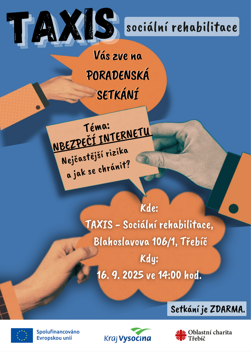 Pozvánka na 3. poradenské setkání - NEBEZPEČÍ INTERNETU